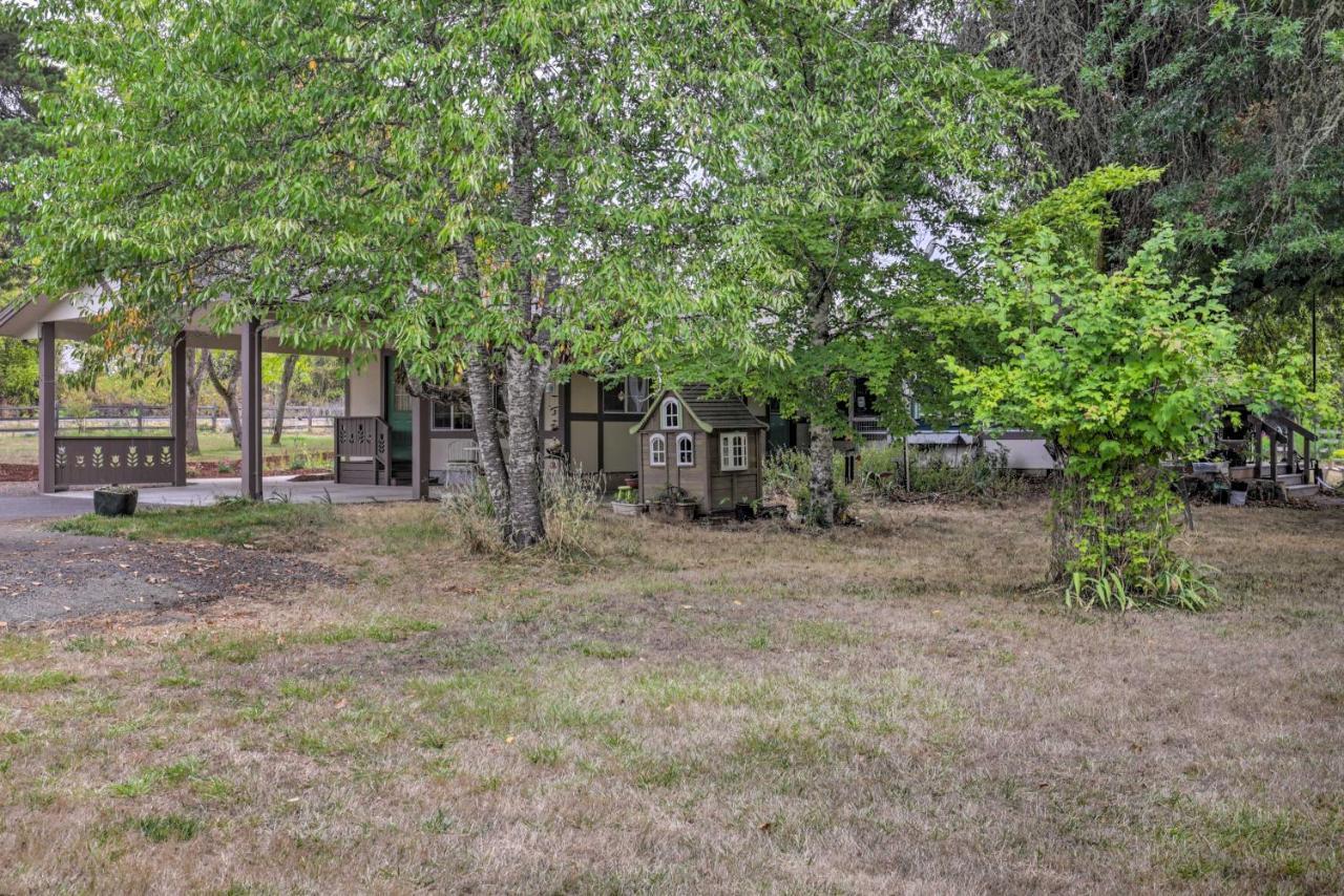 Cozy Cottage On Flower Farm With Baker Creek Views! ميكمينفيل المظهر الخارجي الصورة